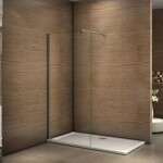 H K - Sprchová zástena walk-in Melody W1 90x195, číre sklo MELODYW190