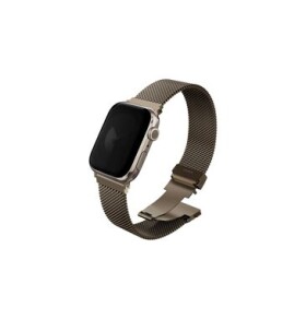 UNIQ Dante PRE remienok pre Apple Watch 42 41 40 mm - EMBER GOLD (zlatá) (8886463692233)