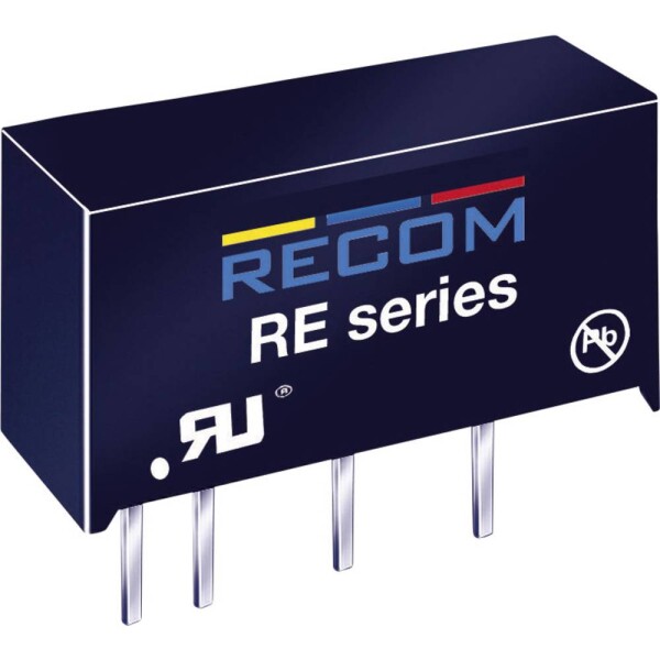 RECOM RE-2405S DC / DC menič napätia, DPS 24 V/DC 5 V/DC 200 mA 1 W Počet výstupov: 1 x; RE-2405S