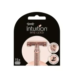 Wilkinson Intuition Double Edge Rose Blades dámske náhradné žiletky 15 ks (WVSD002)