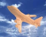 Woodcraft Drevené 3D puzzle Boeing