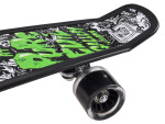 Mamido Skateboard Fiszka 55 cm s LED svetelnými kolesami