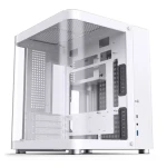 Jonsbo TK-1 biela / Micro-ATX / 1x USB-A 3.0 / 1x USB-C 3.2 / bez zdroja / priehľadná bočnica (TK-1 WHITE)