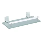 MSV TABARCA / Nástenná polička / hliník / sklo / 30 cm