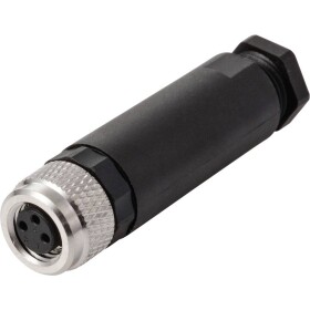 TRU COMPONENTS Vestavná zásuvka pre čidlo/aktuátor, TC-13752064, piny: 3, 1 ks; TC-13752064