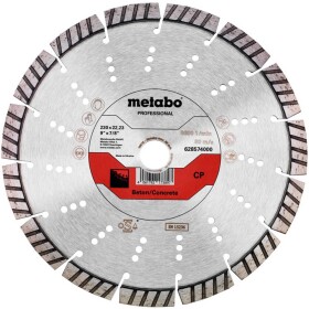 Metabo 628574000 diamantový rezný kotúč Priemer 230 mm Ø otvoru 22.23 mm 1 ks; 628574000