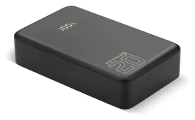 Powerbanka 20 000 mAh čierna / Powerbanka / LCD displej / 2x USB-C / 1x USB / QC4.0 20W (EB-22QB)