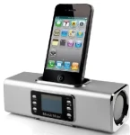 Technaxx MusicMan BTX1 / Prenosný Bluetooth Stereo reproduktor / 600 mAh / Displej / USB / až 12h / Strieborná (3801)