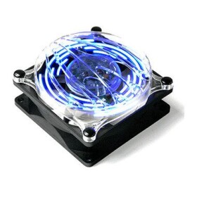 THERMALTAKE A2453 Cyclo Flash Fan - Blue / Vetráčik 80x80x41mm / 19dB (A2453)