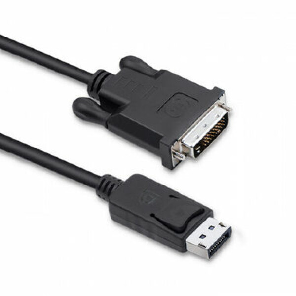 Qoltec 50364 DisplayPort - DVI 1.8 m kábel čierna / DisplayPort v1.1 (50364)