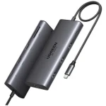 Ugreen CM639 / USB hub / 2x HDMI / RJ45 / 3x USB-A 3.0 / USB-C PD / SD/TF/microSD / 10 portov (UGR5684)