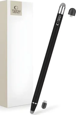 Tech-Protect USP100 čierna / Dotykové pero / pasívne / univerzálne / 4 hroty (5906302370313)