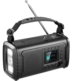 Sandberg Survivor DAB Radio All-in-1 20000 čierna / Outdoorová powerbanka / 20 000 mAh / DAB + / FM rádio / BT 5.3 / IP53 (421-38)