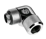 BitsPower Advanced otočný uhlový adaptér 90° G1/4 gt; 12mm hardtube strieborná (BP-E90RMLA12)