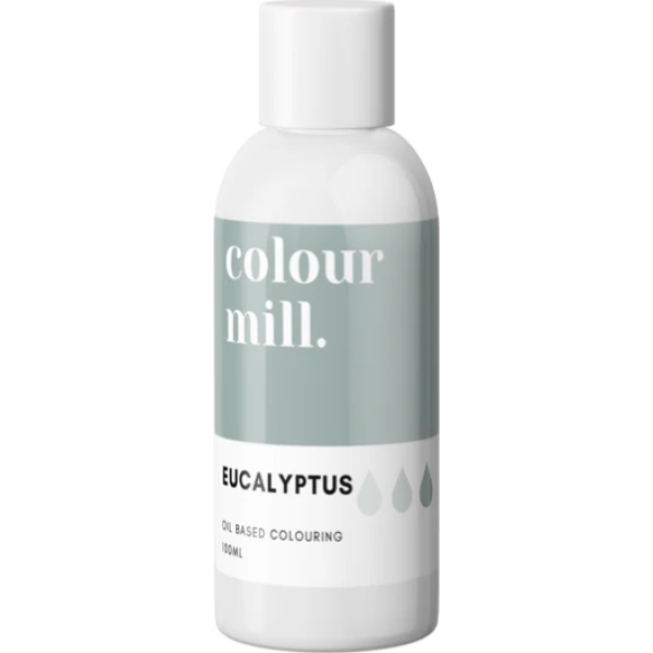 Olejová farba 100 ml vysoko koncentrovaná eukalyptus - colour mill - colour mill