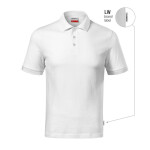 Pánske polo tričko Resist Heavy white - Malfini L
