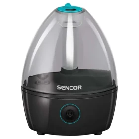 Sencor SHF 902BK čierna / zvlhčovač vzduchu / 12W / 90 ml/h / pre miestnosti do 18 m2 (8590669310234)