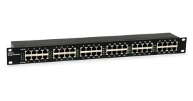 LevelOne ESP-2400 čierna / Prepäťová ochrana / 24x PoE / IEEE 802.3 AF/at / 19” rack (ESP-2400)
