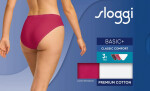 Nohavičky, 3 ks, Basic+ Tai C3P – Red Combination – SLOGGI RED COMBINATION 48