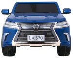 Mamido Detské elektrické autíčko Lexus LX 570 lakované modré