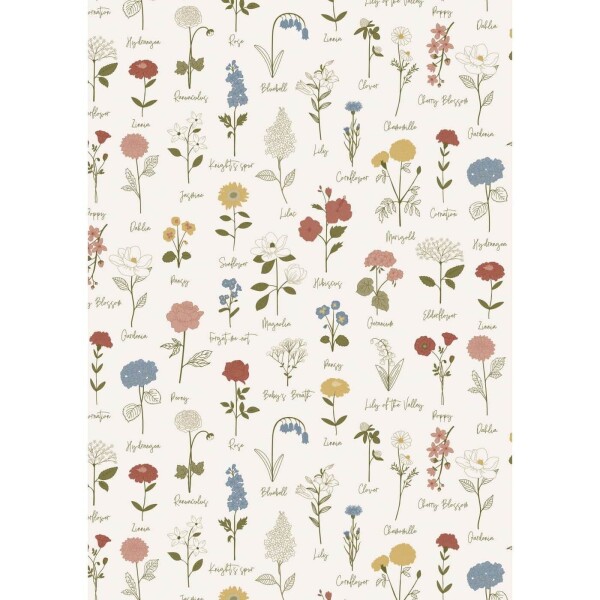 IB LAURSEN Baliaci papier Grand Ma's Garden – 5 m