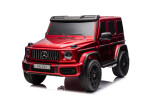Mamido Mamido Elektrické autíčko Mercedes G63 AMG 2x24V 4x200W XXL lakované červené