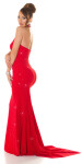 Sexy Red-Carpet KouCla Neck-Gown with glitter blackgold M