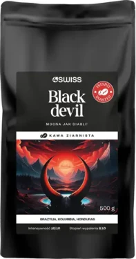 4Swiss Black Devil / Zrnková káva / 500 g (5906496181108)