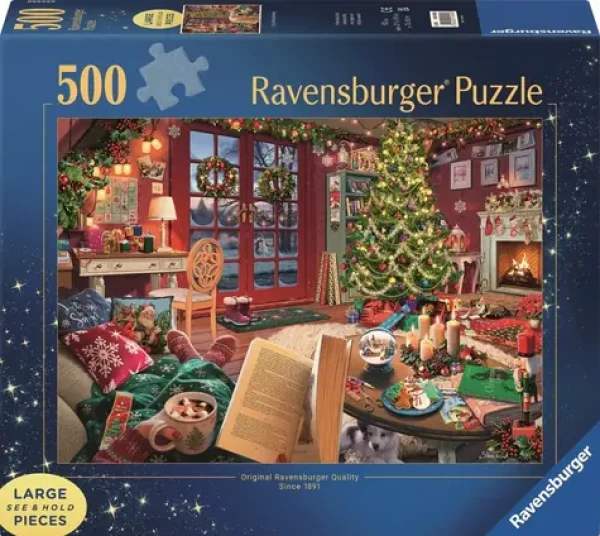 Ravensburger Vianočné hrejivé chvíle /500 dielikov/ od 12 rokov
