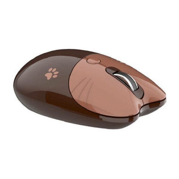 MOFII M3DM hnedá / Bezdrôtová optická myš / Bluetooth / 2.4 GHz USB-A prijímač / 1600 DPI / 1x AA (M3DM Brown)