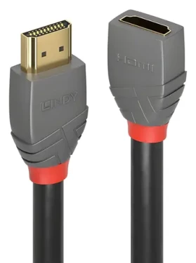 Lindy HDMI 3 m čierna / Predlžovací kábel / High Speed / 60 Hz (36478)