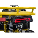 Mamido Detská benzínová štvorkolka RamiGO EXPLORER 110CC žltá