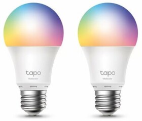 TP-LINK Tapo L530 Smart RGB LED žiarovka 2ks / E27 / 8.7W / 806 lm / 2500K-6500K / životnosť 15 000 h (Tapo L530E(2-pack))