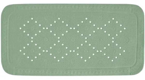 Spirella ALASKA protišmyková podložka do vane machovo zelená / PVC / 71 x 36 cm