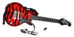 Mamido Rocková elektrická gitara - červená