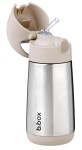 B.box Termoska na pitie so slamkou 350 ml béžová - Latte EUR