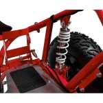 Mamido Detská benzínová motokára MUD MONSTER červená