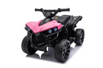 Mamido Mamido Detská elektrická štvorkolka Storm 2x25W ružová