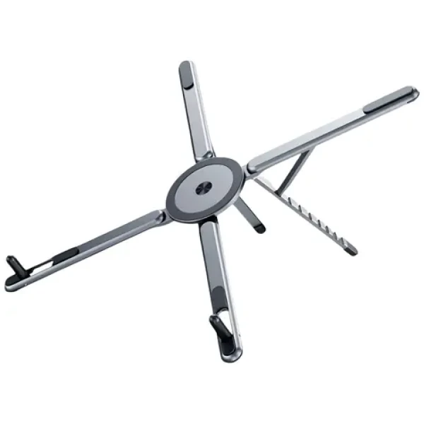 4smarts Stojan pre notebook, tablet a telefón Space Gray / Stojan / MagSafe / hliníkový / nastaviteľný sklon (541706)