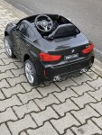 Mamido Elektrické autíčko BMW X6 lakované čierne