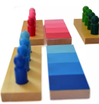Moyo Montessori Moyo Montessori Tieňovanie farieb - figúrky s doštičkami