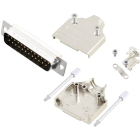 MH Connectors MHDM25-DB25P-K sada D-SUB kolíkové lišty 180 ° Pólov: 25 spájkovaný 1 ks; MHDM25-DB25P-K