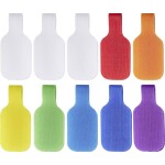 SpeaKa Professional SP-13756884 označovač káblov Potlačiteľná plocha: 20 x 38 mm biela, červená, oranžová, žltá, zelená, nebeská modrá, modrá, fialová 10 ks; SP-13756884