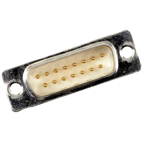 Molex Molex MOL Power & Signal Sol. 1727040063 D-SUB zástrčka Pólov: 15 spájkovaný konektor 1 ks Carton; 1727040063