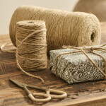 Ib Laursen Jutový špagátik Natural 400 m