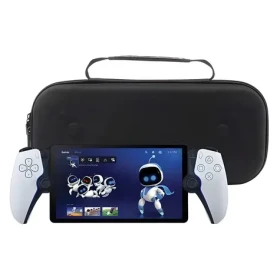 Ochranné púzdro pre PlayStation Portal čierne / Púzdro / TPU, PC / Vrecko na zips / S pútkom