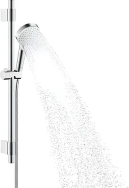 Hansgrohe Vario biela/chróm / Set sprchovej hlavice / 2 prúdy / EcoSmart / 9 l/min (26534400)