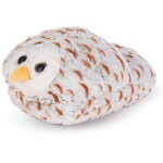 Cozy Noxxiez Snežná sova Hrejivý plyšový pantofel