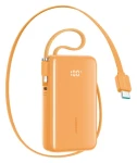 Joyroom JR-PR2 oranžová / Powerbanka / 10000mAh / 35W / 1x USB-C / 1x USB-C 1x Lightning kábel