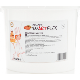 Smartflex Velvet Mandle 7 kg (Potahovací a modelovací hmota na dorty) 0047 dortis - Smartflex - Smartflex